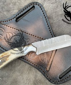 Damascus Bull Cutter knife